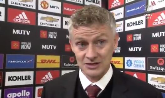 solskjaer video