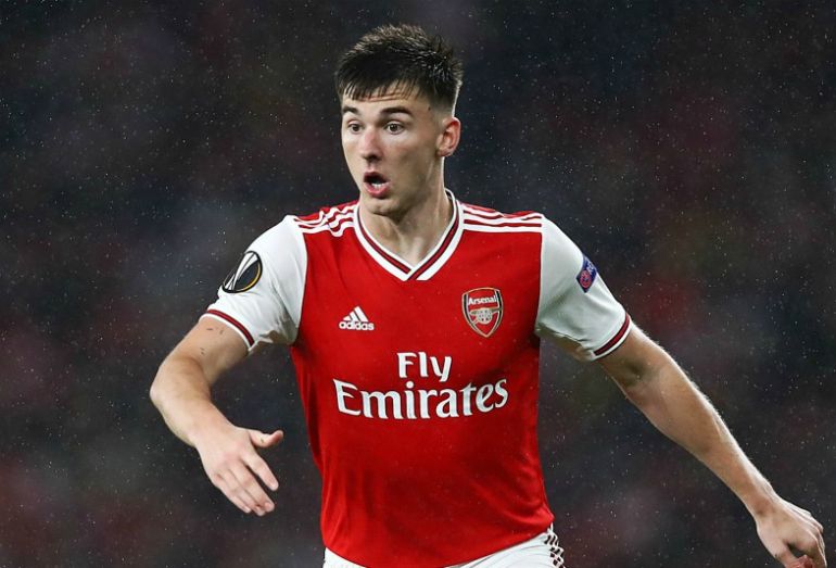 tierney in action for arsenal