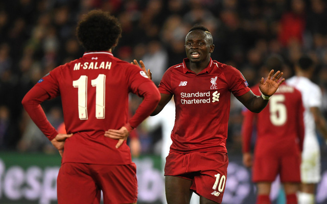 Mane-and-Salah-argue-for-Liverpool