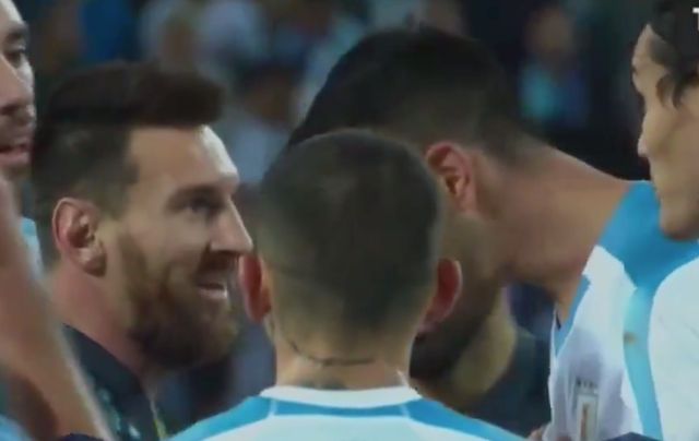 Messi-Cavani-Argentina-Uruguay