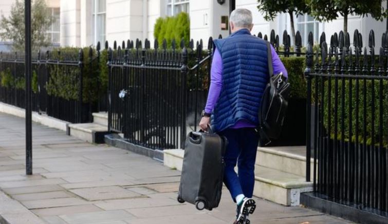 Pictures: Jose Mourinho walks through Chelsea is Spurs gear