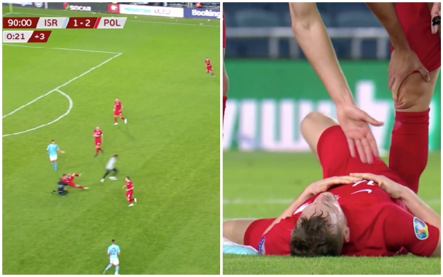 Poland-player-injured-by-security-guard