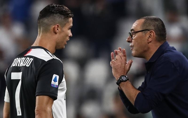 Ronaldo-and-Sarri-row