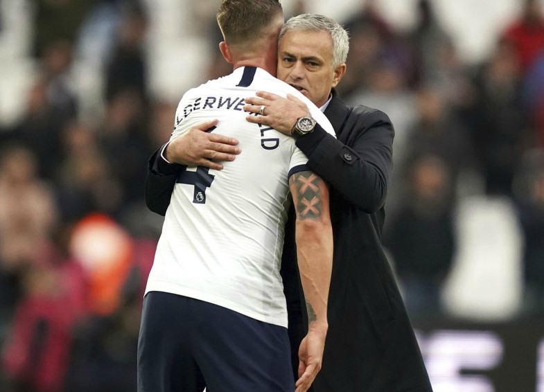 toby alderweireld jose mourinho