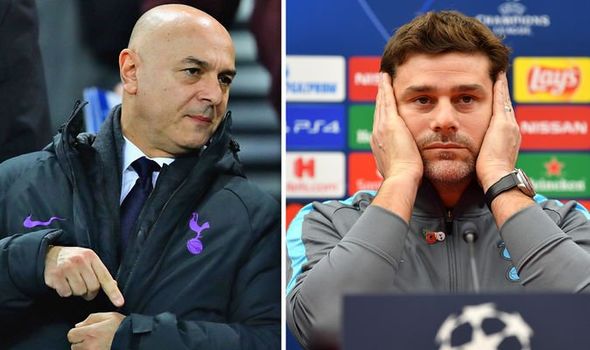 levy pochettino tottenham