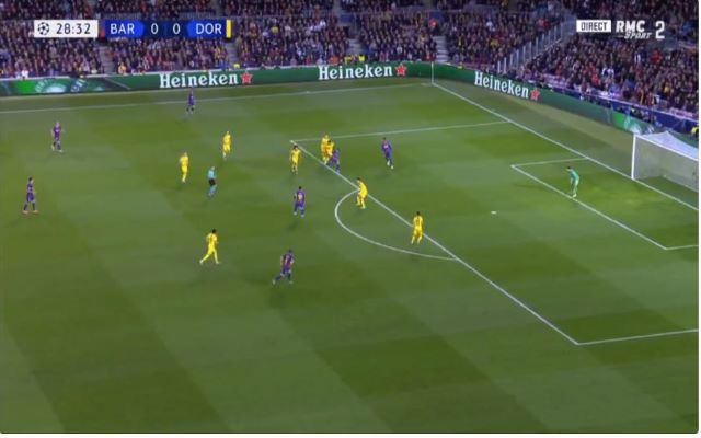 Video: Brilliant Messi pass assists Suarez vs Dortmund