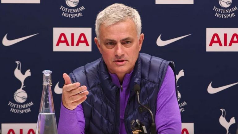 Mourinho-press-conference-for-Tottenham