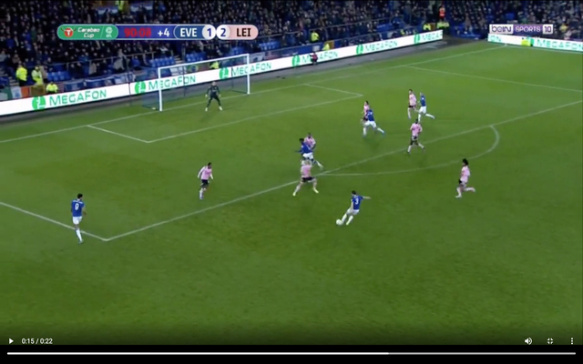 Video-Baines-rocket-for-Everton-vs-Leicester
