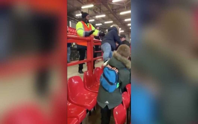 Video-Bristol-City-fan-fights-with-steward-and-child