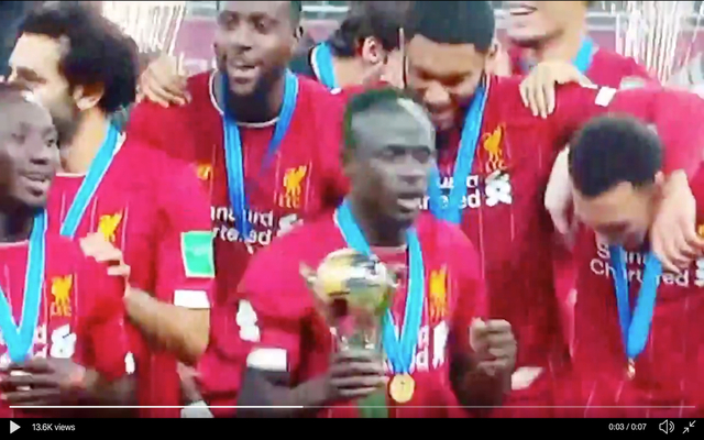 Video-Mane-shuffle-after-winning-Club-World-Cup