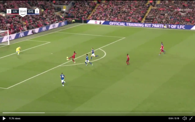 Video: Origi scores for Liverpool vs Everton after amazing Lovren pass