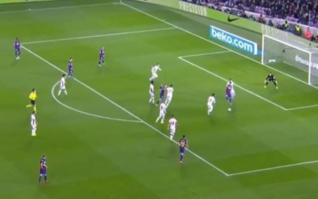 Video: Incredible Luis Suarez back-heel Barcelona vs Mallorca