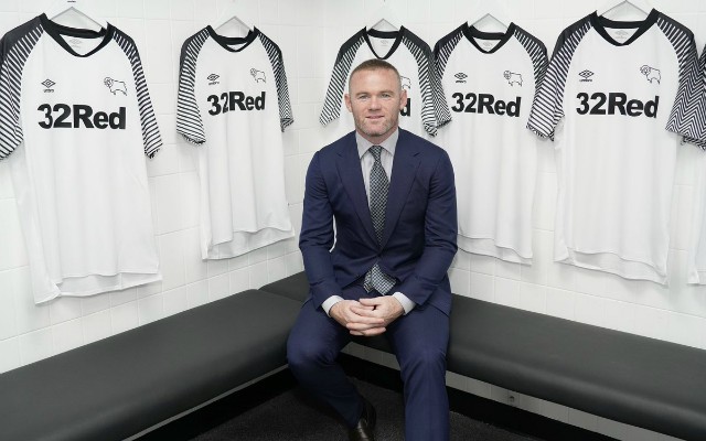 Helemaal droog munt geeuwen Wayne Rooney cleared to wear controversial 32 shirt with Derby County |  Football-Addict