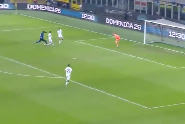 Lukaku goal Inter Cagliari