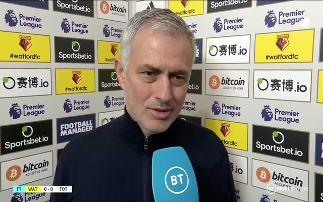 Mourinho-after-Spurs-draw-against-Watford