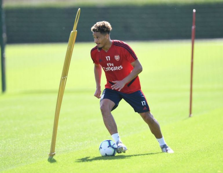 Saliba-training-with-Arsenal