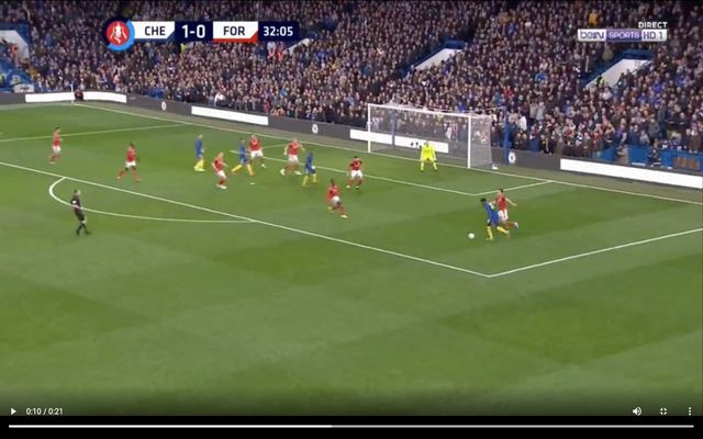 Video: Barkley scores for Chelsea vs Forest with tidy finish