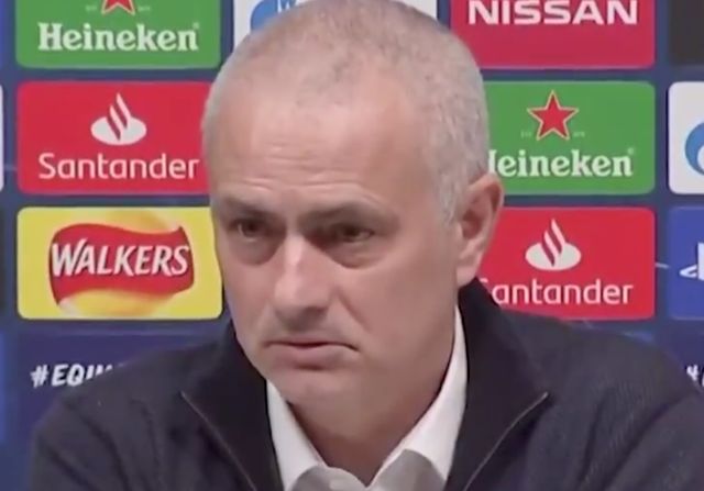 Mourinho tottenham Leipzig