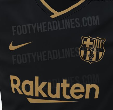 Barcelona In pictures: Barcelona opt for black and gold away kit