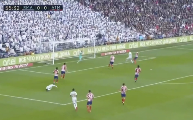 Karim Benzema goal against Atletico Madrid