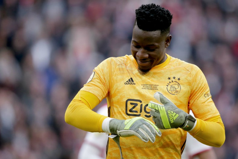 ajax goalkeeper andre onana