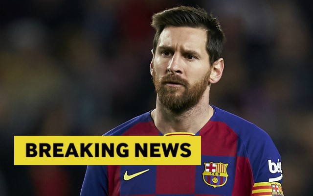 Messi Transfer To Manchester United Breaking News