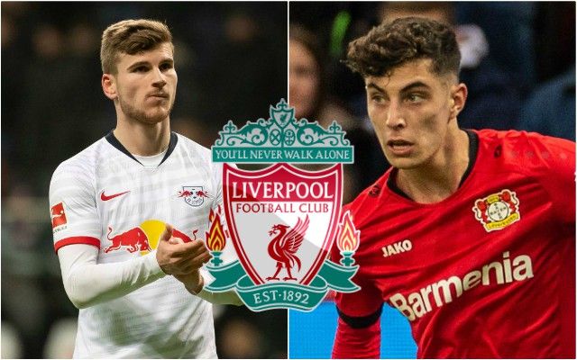 Liverpool XI with Havertz and Werner transfers