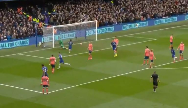 Mount goal video Chelsea vs Everton