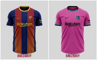 barcelona new jersey pink
