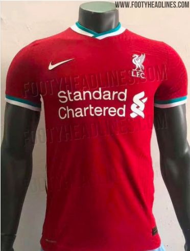 Liverpool 2020/21 home kit pictures