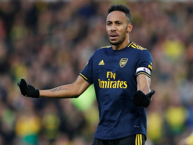 aubameyang arsenal norwich