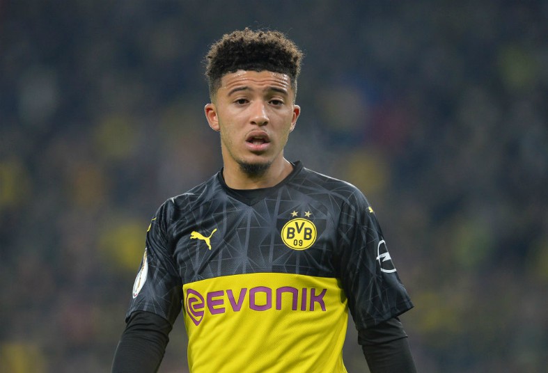 borussia dortmund winger jadon sancho