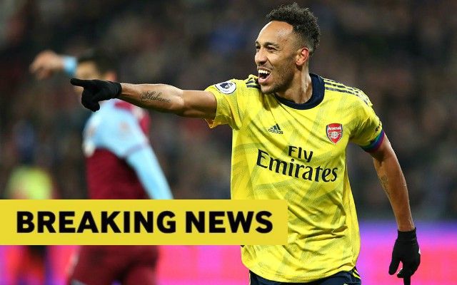 Aubameyang Arsenal contract u-turn