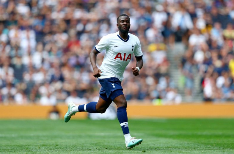 ndombele in action for tottenham