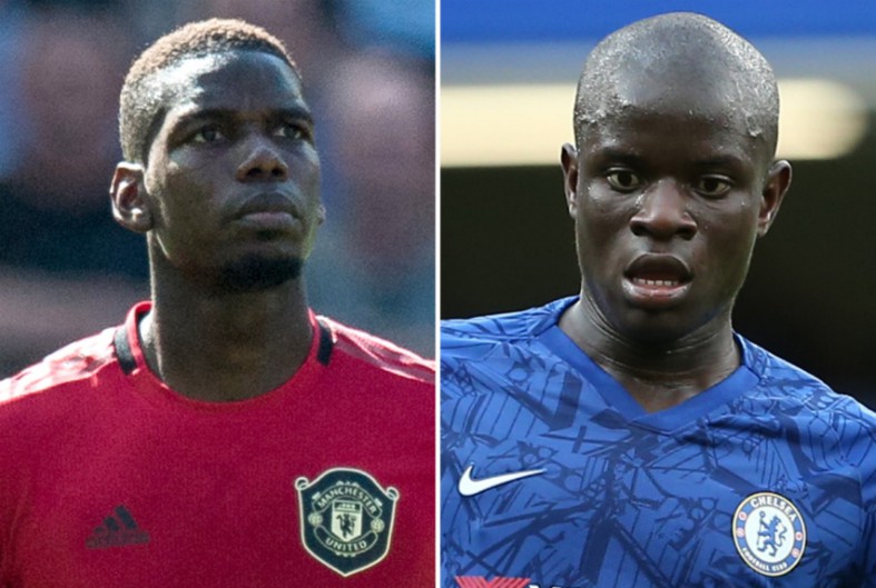 paul pogba n'golo kante