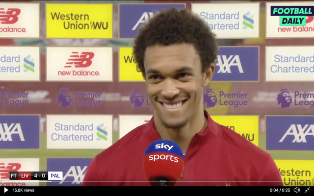 Video - Alexander-Arnold excited as title nears for Liverpool