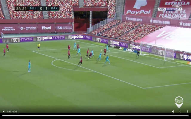 Video - Braithwaite goal vs Mallorca