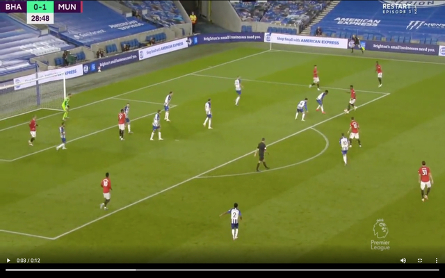 Video - Fernandes makes it 2-0 vs Brighton