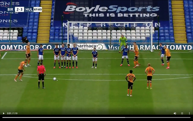 Video - Herbie Kane free kick for Hull vs Birmingham