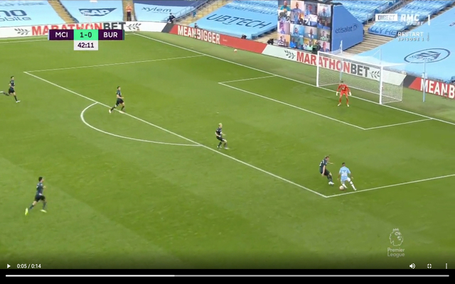 Video - Mahrez fine goal for Man City vs Burnley