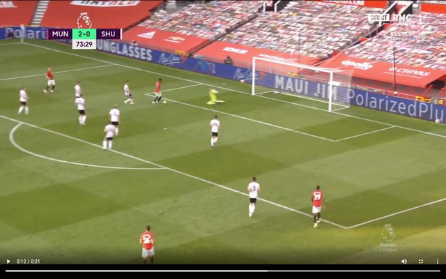 Video - Martial completes hat-trick for United vs Sheffield