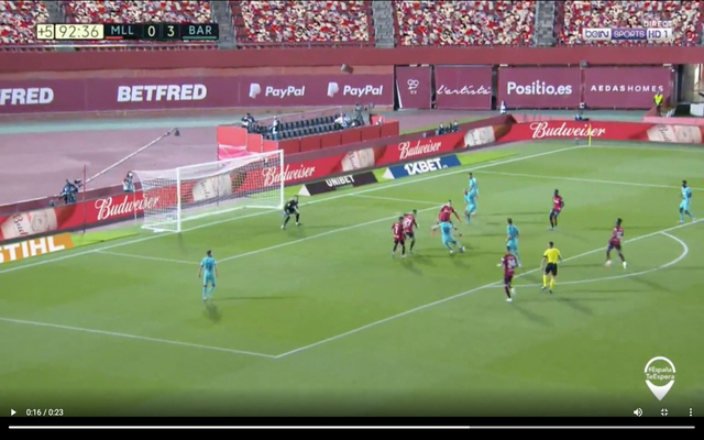 Video - Messi makes it 4-0 for Barcelona vs Mallorca