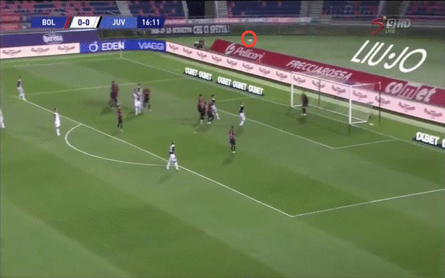 Video: Ronaldo's awful free-kick for Juventus vs Bologna