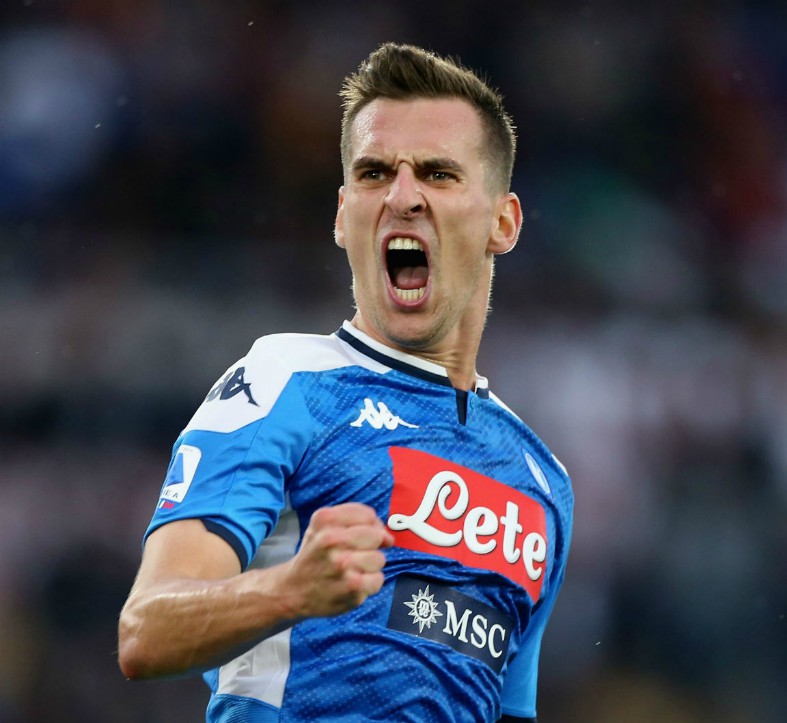 arkadiusz milik napoli