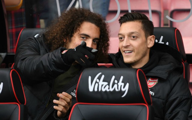 arsenal guendouzi ozil