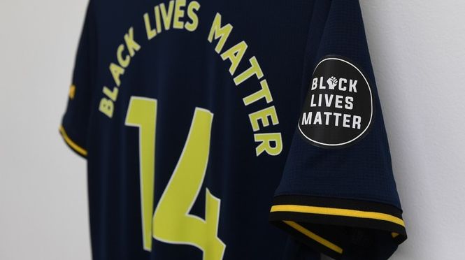 black lives matter arsenal shirt