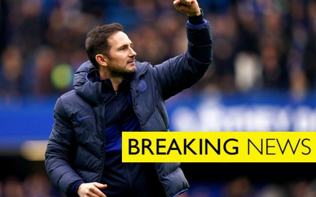 breaking news frank lampard chelsea manager