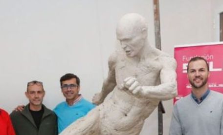 iniesta naked statue