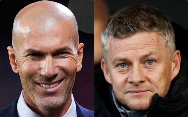 zinedine zidane ole gunnar solskjaer