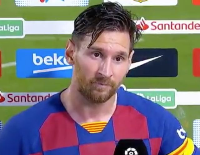 Messi Barcelona interview